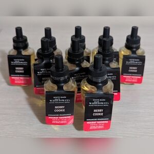 Bath And Body Works White Barn Merry Cookie Enhanced Fragrance Wallflowers 10